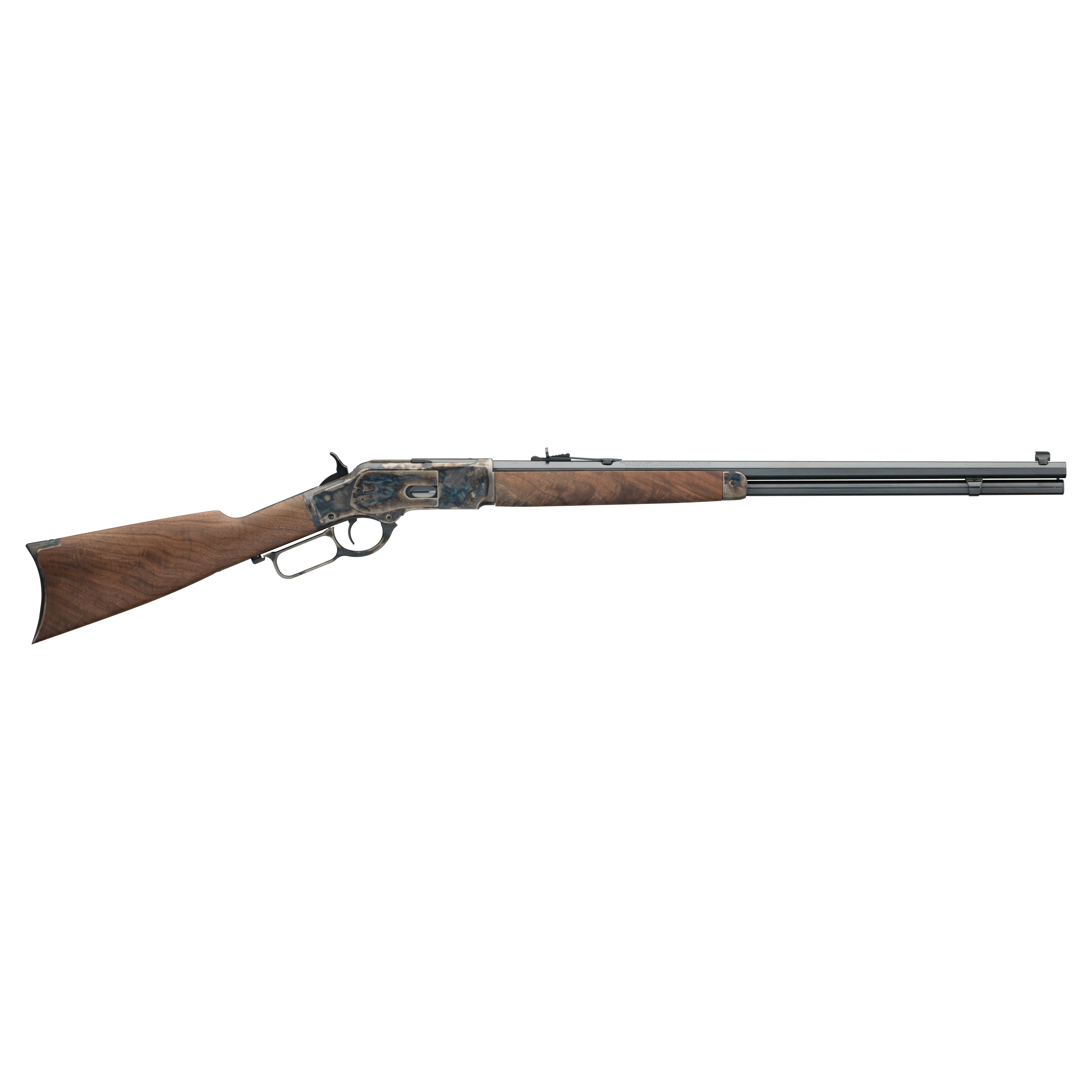 Winchester 1873 Sporter Octagon Color Case Hardened .357/.38 Lever Action Rifle, Satin Oil - 534217137 - Winchester