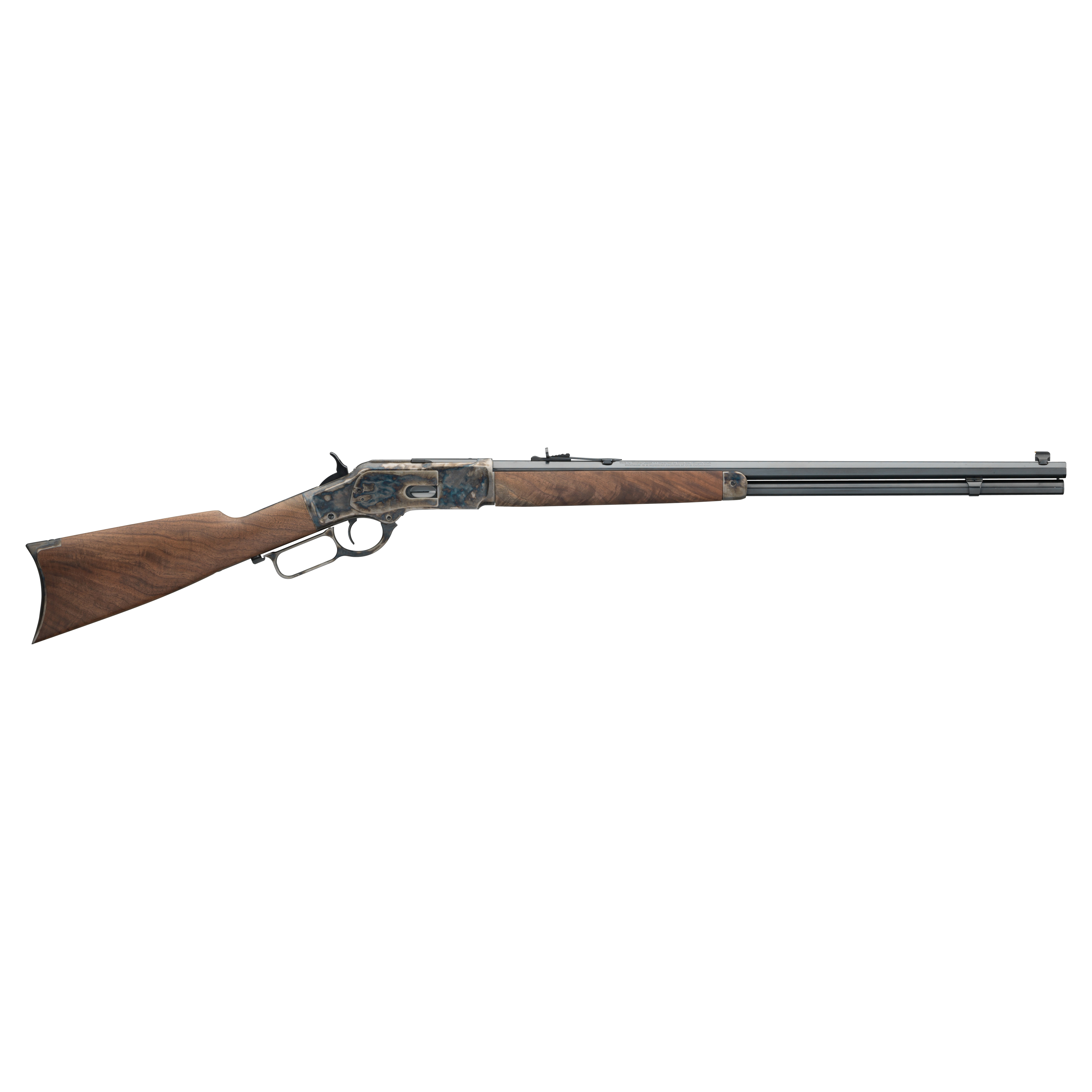 Winchester 1873 Sporter Octagon Color Case Hardened .45 Colt Lever Action Rifle, Satin Oil - 534217141