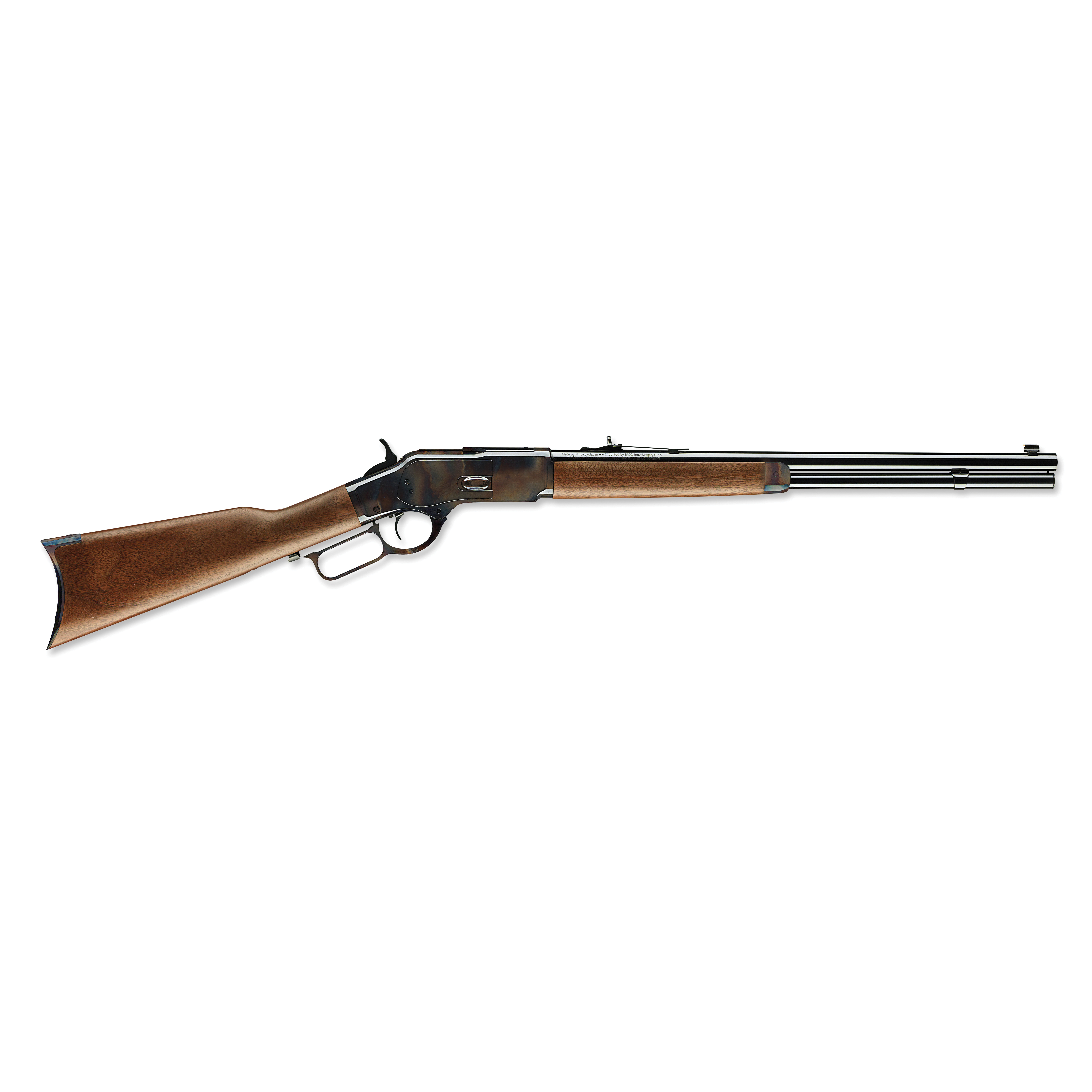 Winchester 1873 Short Rifle Color Case Hardened .45 Colt Lever Action Rifle, Oil - 534202141 - Winchester