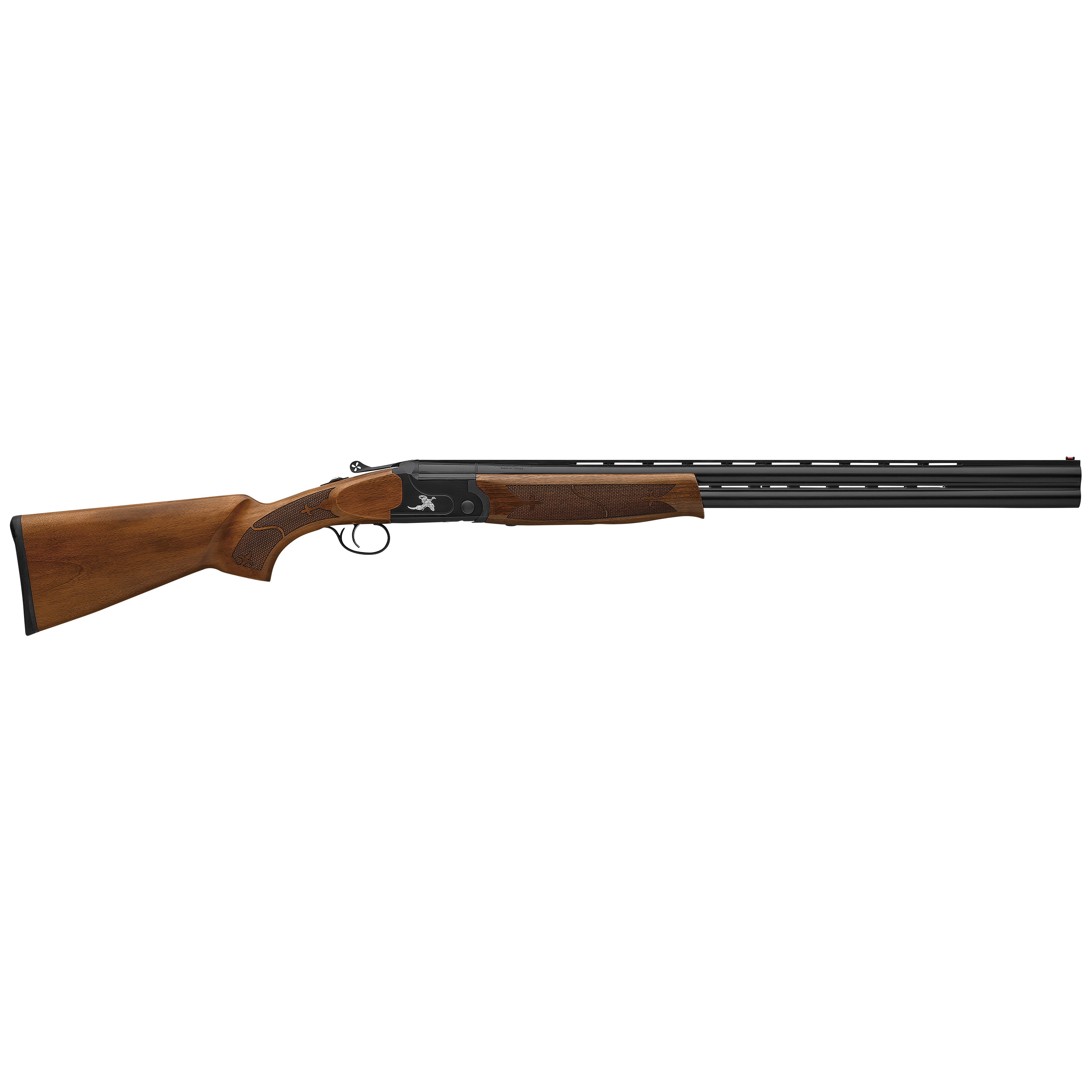 Hatfield Gun Field 28" 12 Gauge Shotgun 3" Over Under, Black Chrome with Bird - USF12W - Hatfield Usa