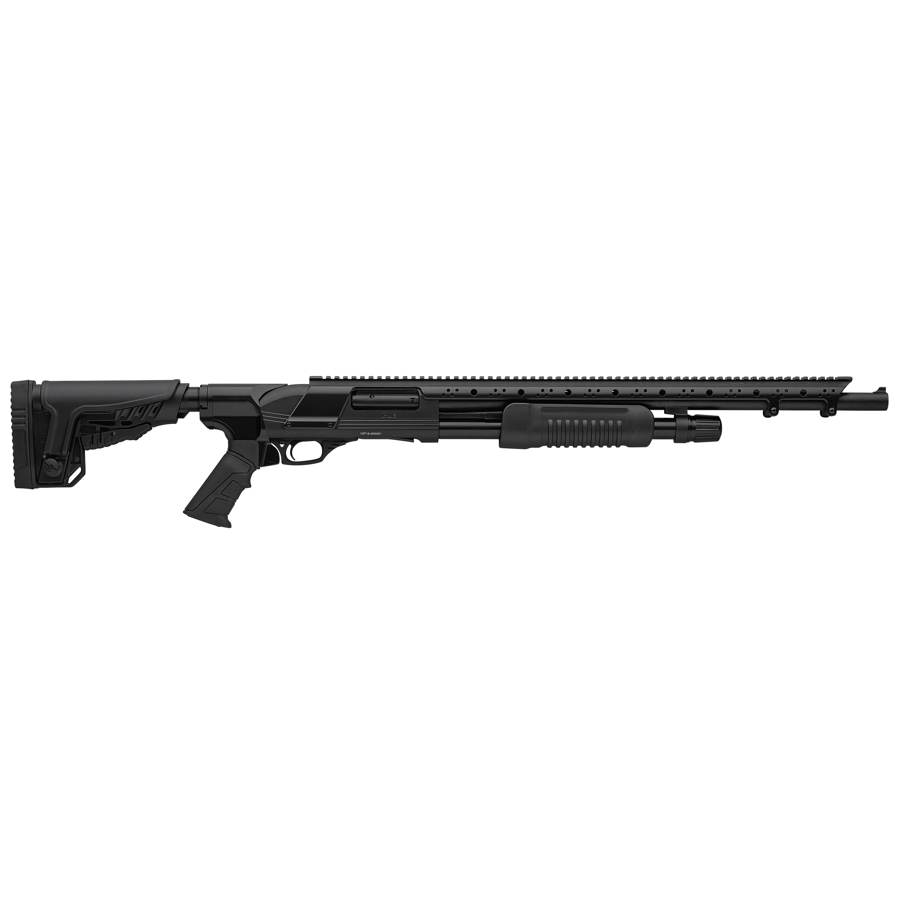Hatfield Gun PAS 20" 12 Gauge Shotgun 3" Pump Action, Matte Black - USP12T - Hatfield Usa