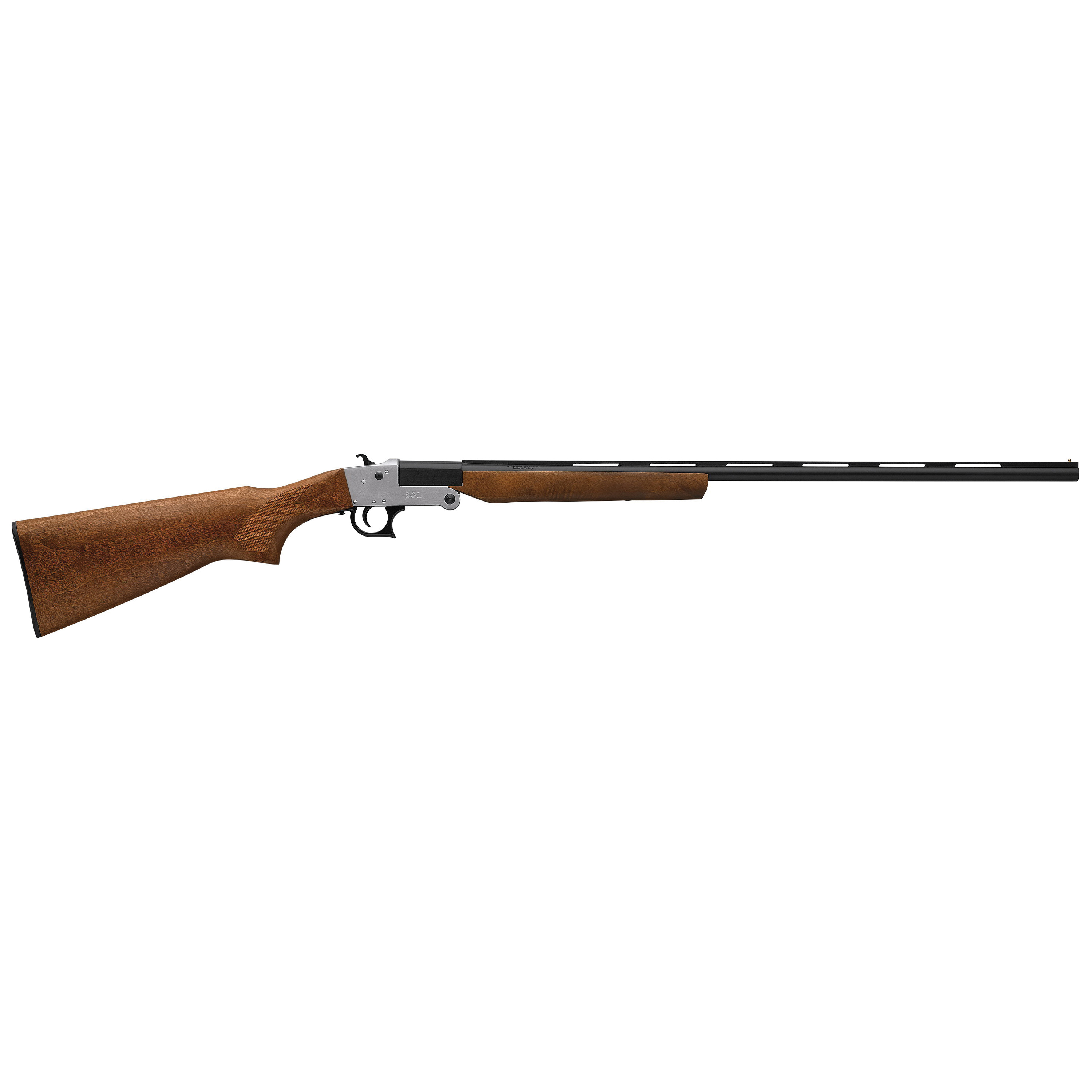 Hatfield Gun SGL 28" 410 Gauge Shotgun 3" Break Open, Silver - USH410SW - Hatfield Usa