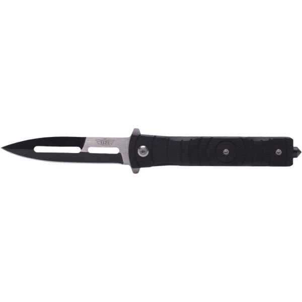 CampCo UZI Mossad III Folding Knife, 2.5", Black - UZKFDR014 - Uzi Accessories