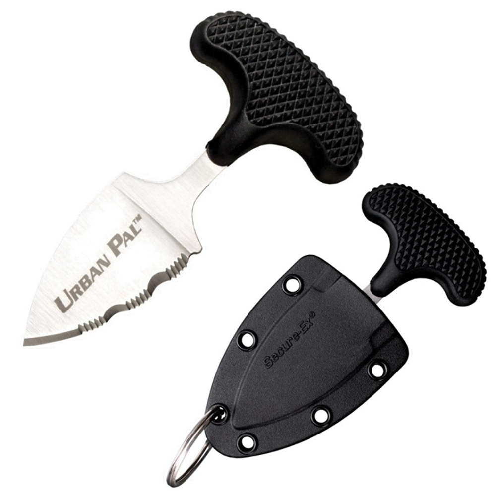 Cold Steel Urban Pal Spear Point Fixed Knife, 1.5", Black - 43LS