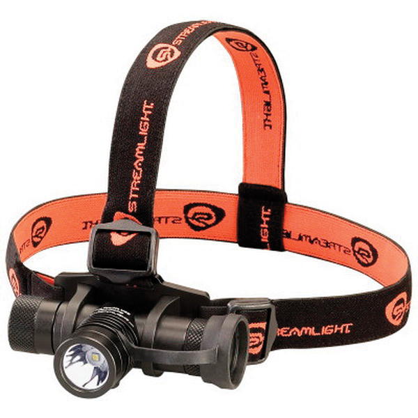 Streamlight ProTac HL 1000 lm LED High Lumen USB Rechargeable Headlamp, Black/Orange - 61305 - Streamlight
