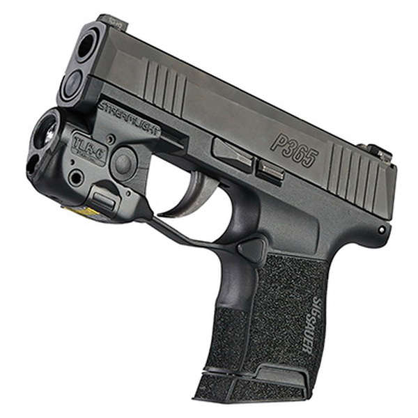 Streamlight TLR-6 100 lm C4 LED Water-Resistant Tactical Weapon Light w/ White LED for Glock 26/27/33 Pistols, Black - 69282