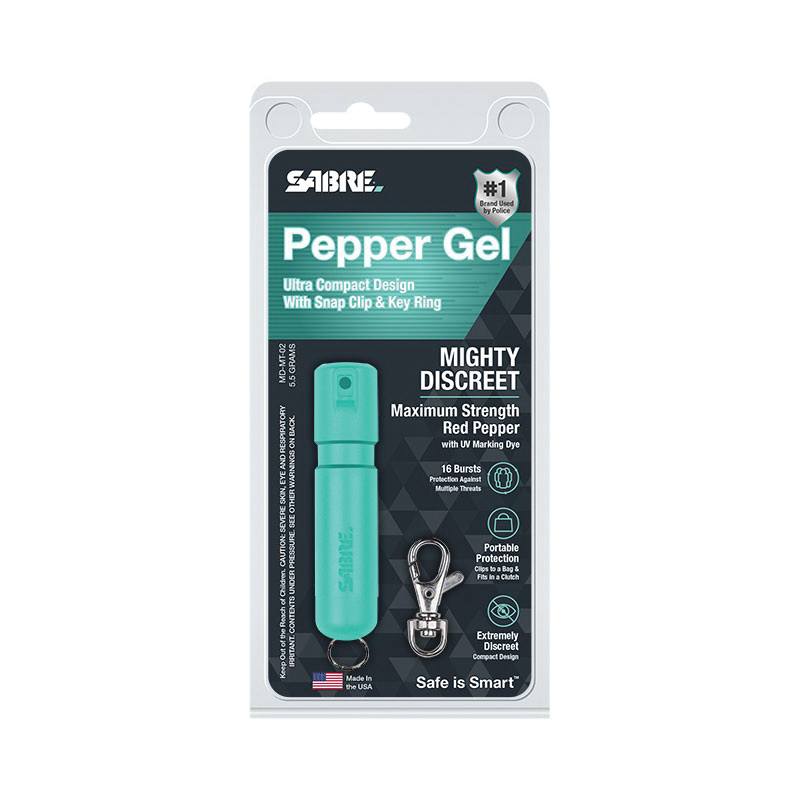 Sabre Mighty Discreet Pepper Spray, 0.28 oz Canister, Mint - MD-MT-02 - Sabre Aka Security Equipment Corp