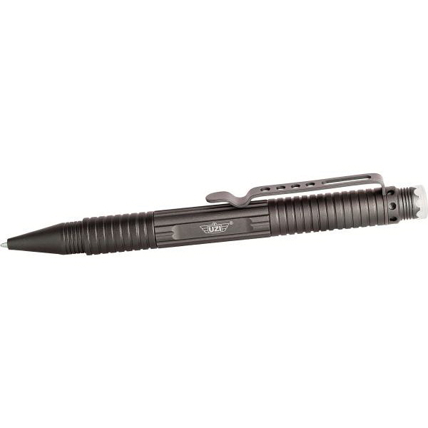 CampCo Aircraft Aluminum Defender Tactical Pen, 6.10" L, Gun Metal Gray - UZITACPEN1GM - Uzi Accessories