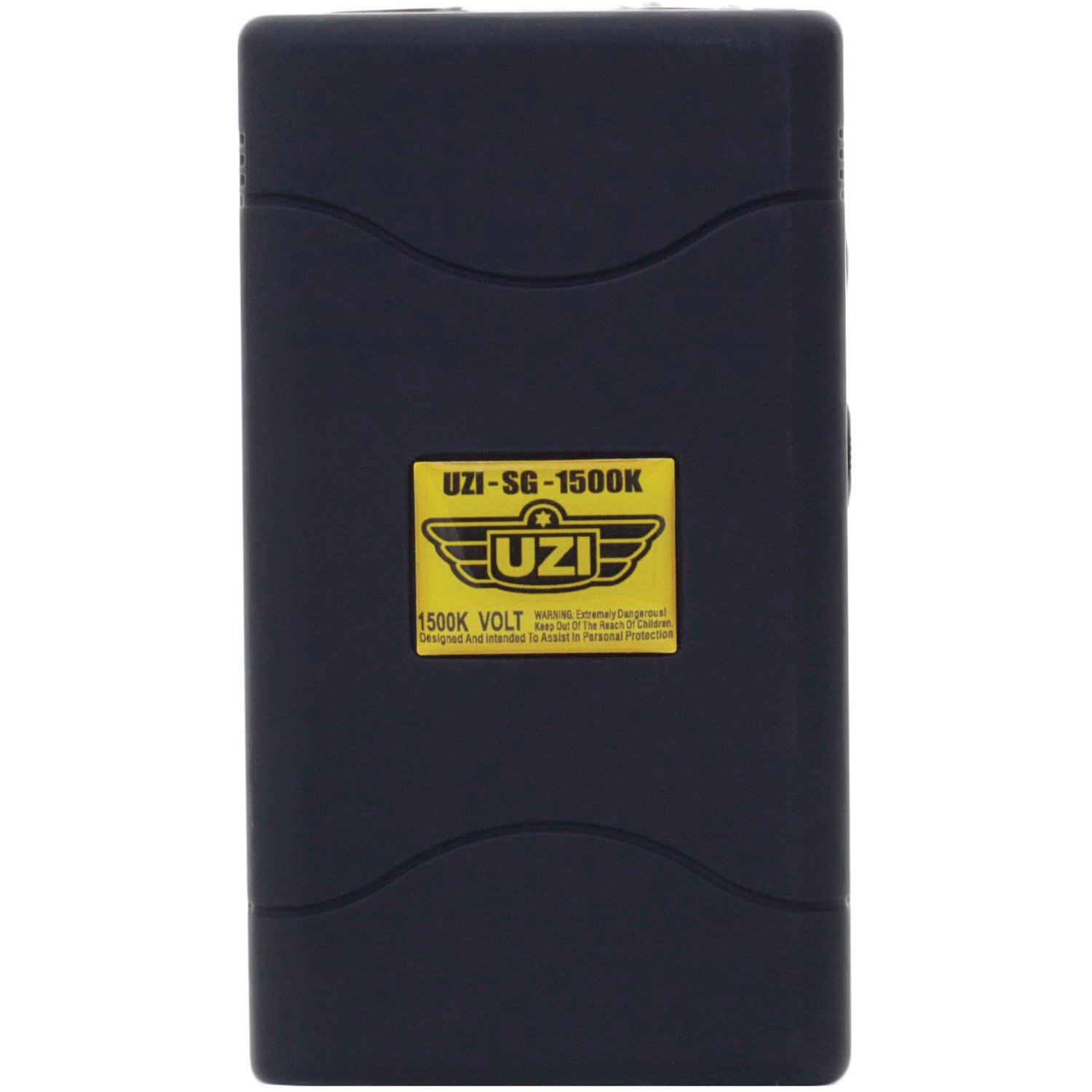 CampCo UZI 1.5 MV Portable Stun Gun, Black - UZISG1500 - Uzi Accessories