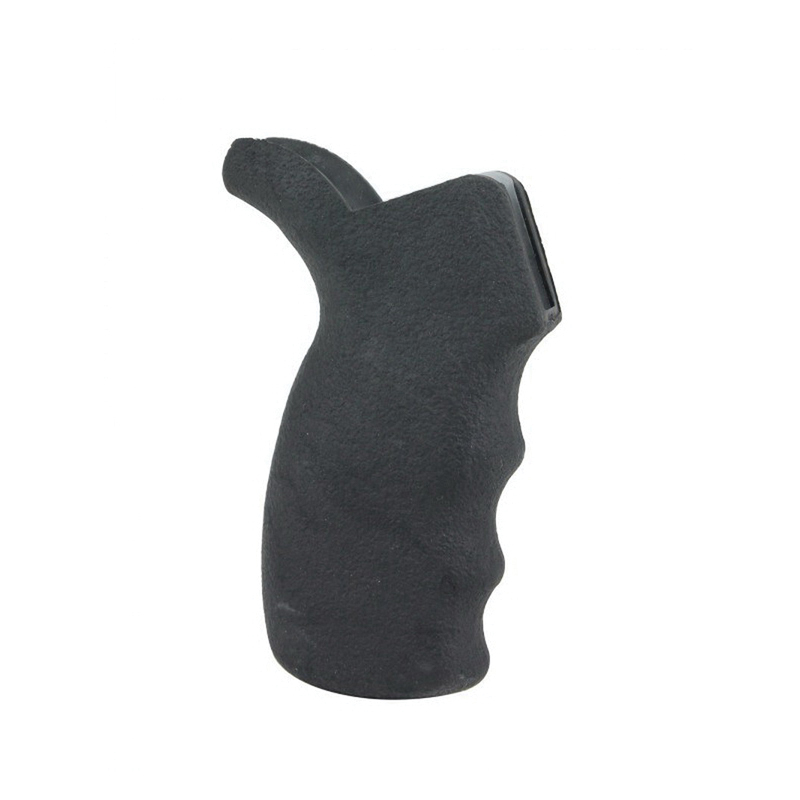 Pachmayr Rear Grip w/ Finger Grooves for AR-15 Rifle, Black/Gray - 02466 - Pachmayr