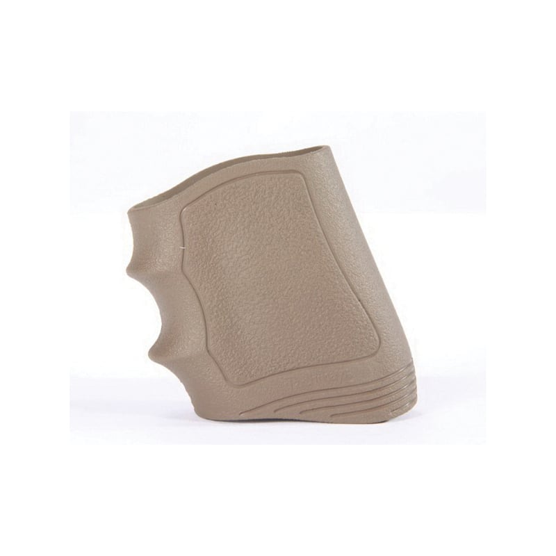 Pachmayr Gripper Universal Slip-On Grip w/ Finger Grooves for Glock 19/23/25/32/38, Beretta 92/96 Pistols, Flat Dark Earth - 05126 - Pachmayr