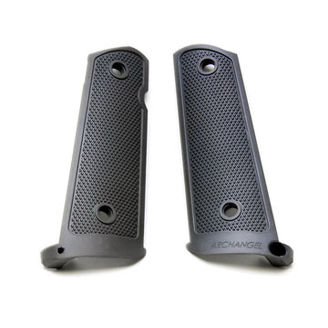 ProMag Grip Panel w/ Mag-Well Funnel for 1911 Pistol, Black - AA108 - Promag
