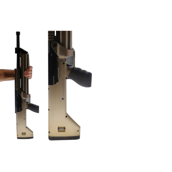 EZR Sport Shotgun Gauntlet for Tactical Shotguns with A2 Style Pistol, Flat Dark Earth - 10720 - Ezr Sport