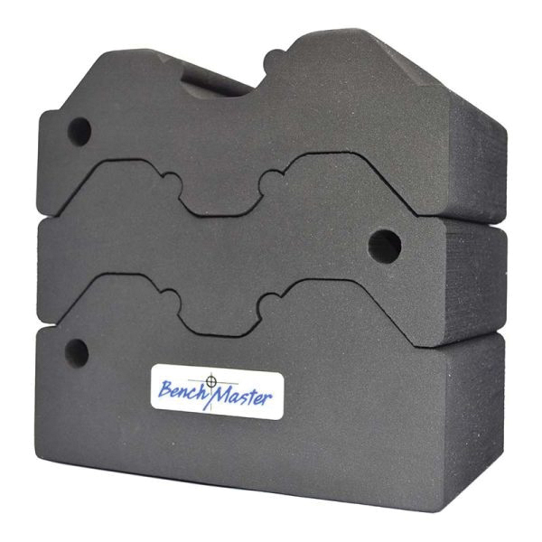 Benchmaster Rubber Cradle Adjustable 3-Piece Bench Block - BMWRABB3 - Cass Creek