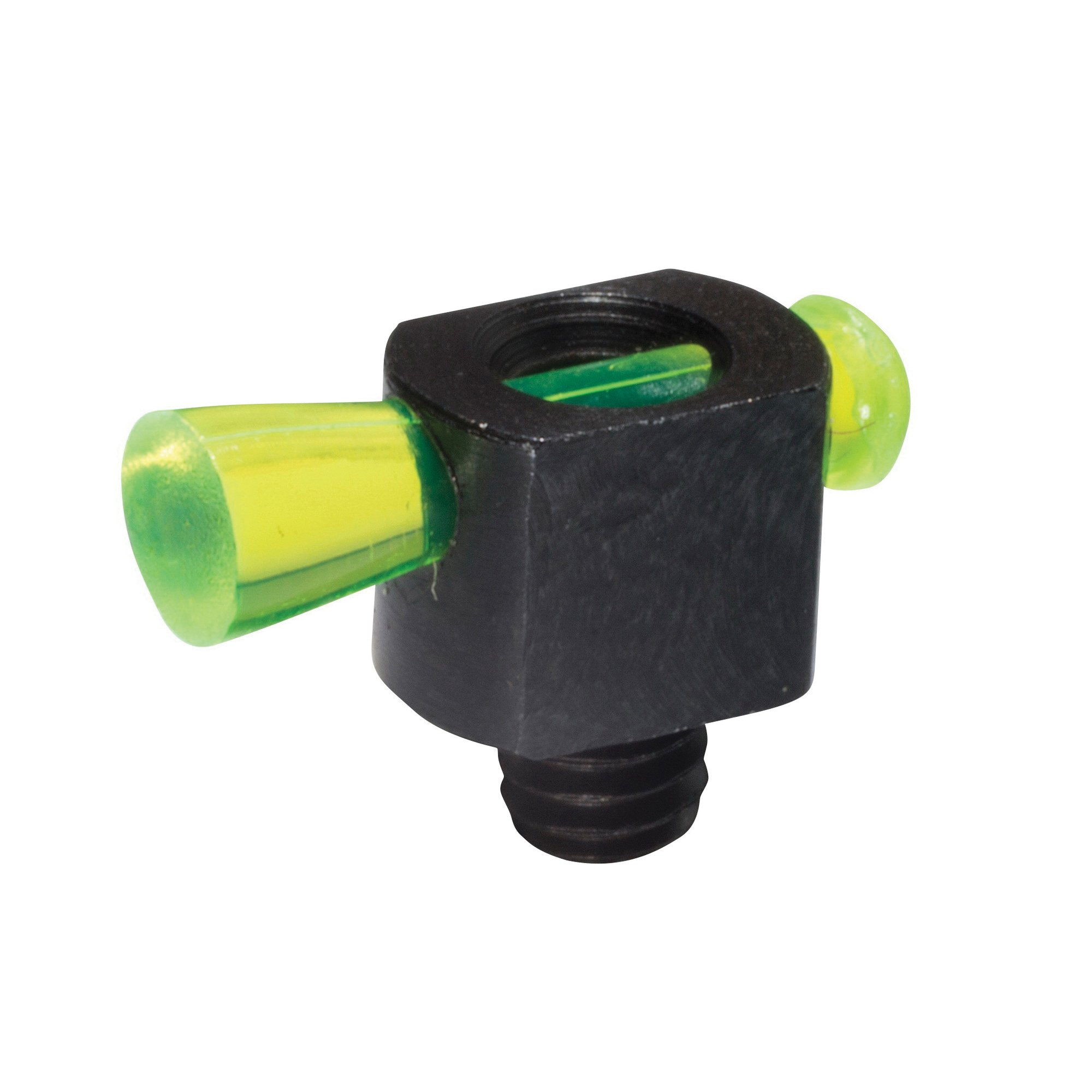 Hiviz Spark II Front Threaded Bead Replacement Sight for Most Vent-Ribbed Shotguns, Green - BD1007G