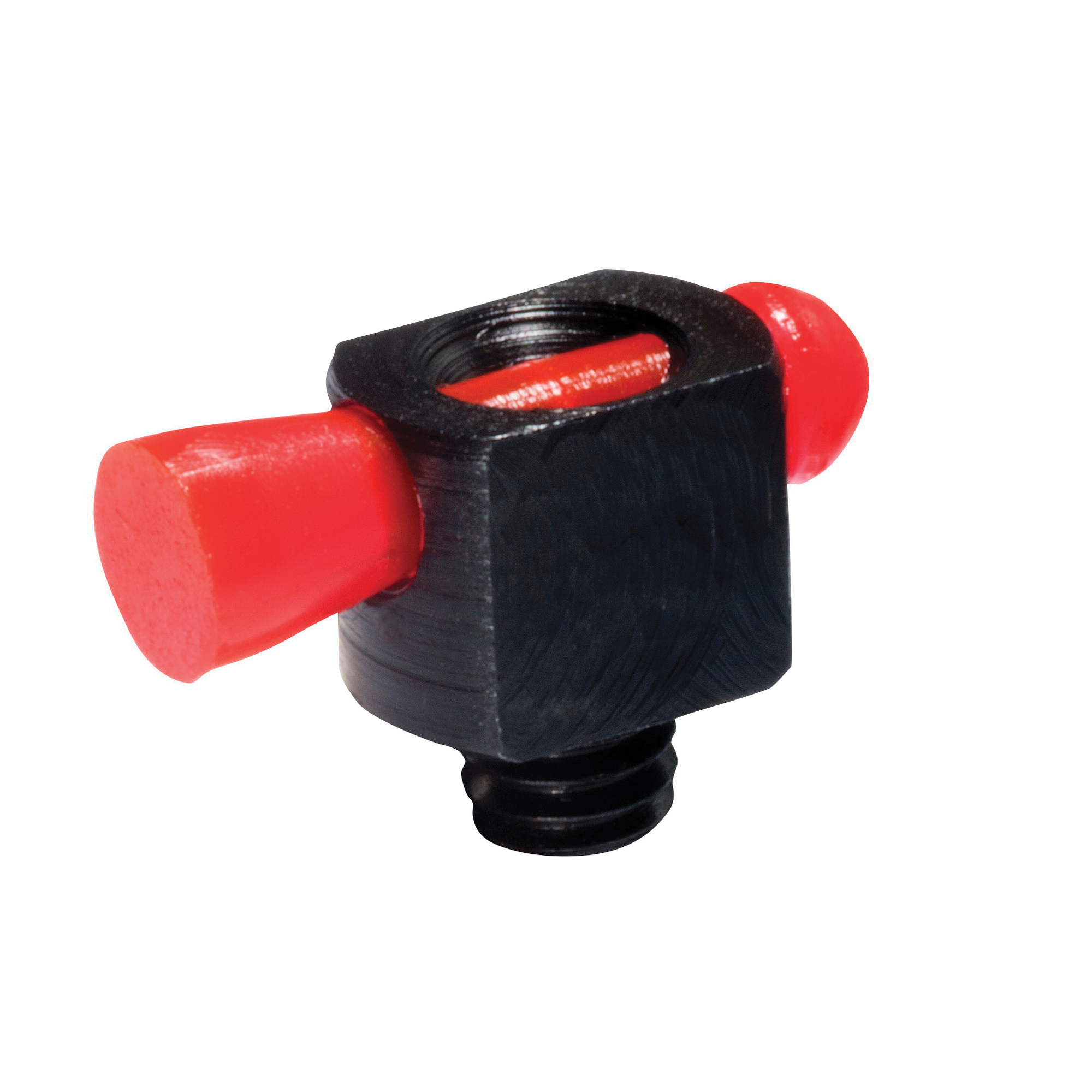 Hiviz Spark II Front Threaded Bead Replacement Sight for Most Vent-Ribbed Shotguns, Red - BD1008R - Hiviz