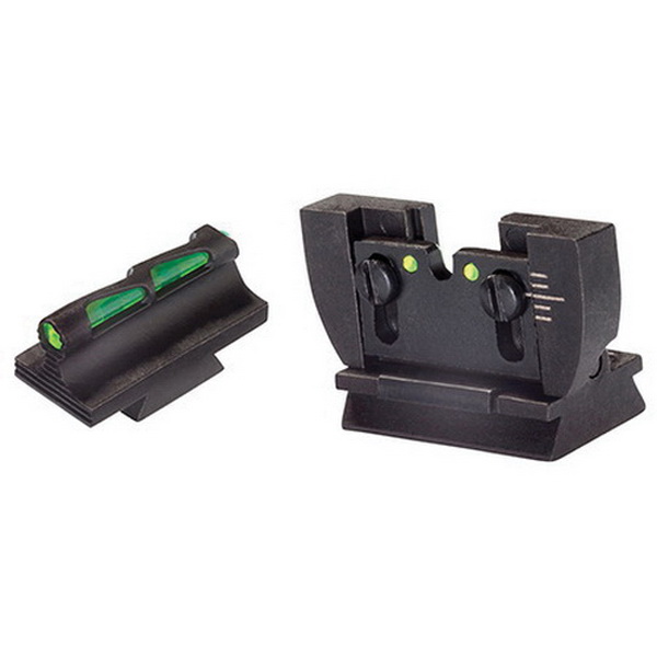 Hiviz LiteWave Front/Rear Interchangeable 3-Dot Sight Set for Ruger 10/22 Standard Rifles - RG1022