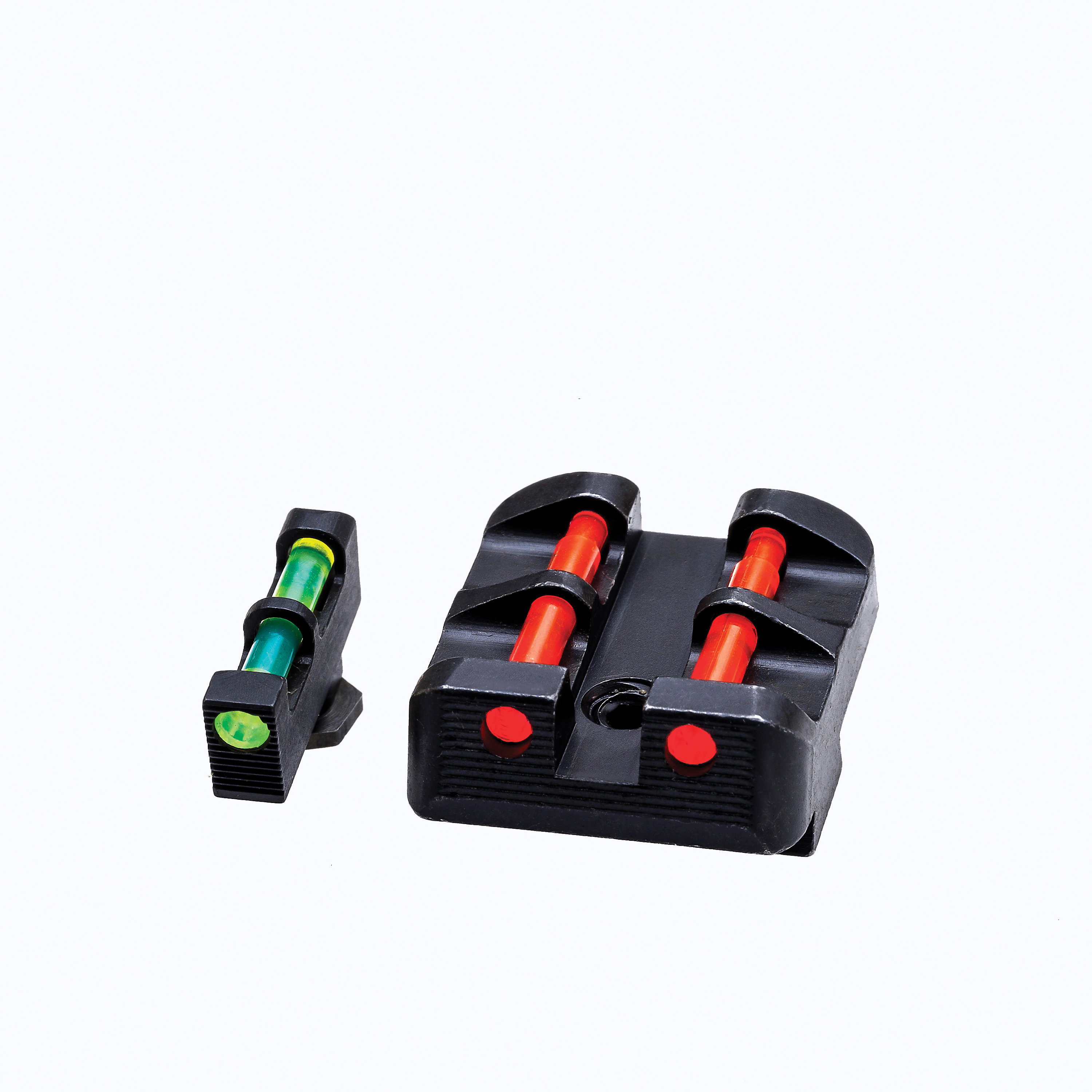 Hiviz Front/Rear Interchangeable Target Sight Set for All Glock 9mm Luger and 40 S&W Pistols - GLT178 - Hiviz