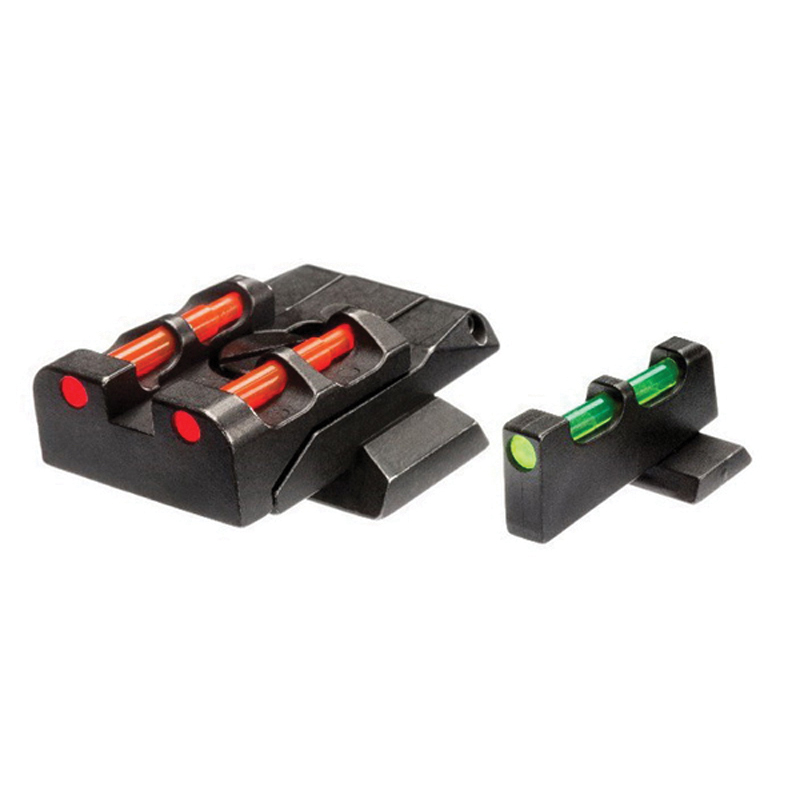 Hiviz Adjustable Front/Rear Sight Set for S&W M&P Full Size Pistols - SWMPE21 - Hiviz