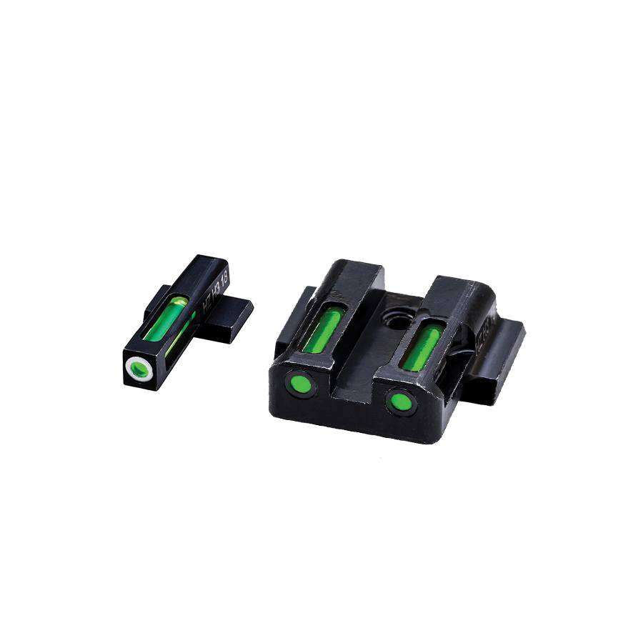 Hiviz LiteWave H3 Front/Rear 3-Dot Sight Set for M&P Full Size Pistols - MPN321