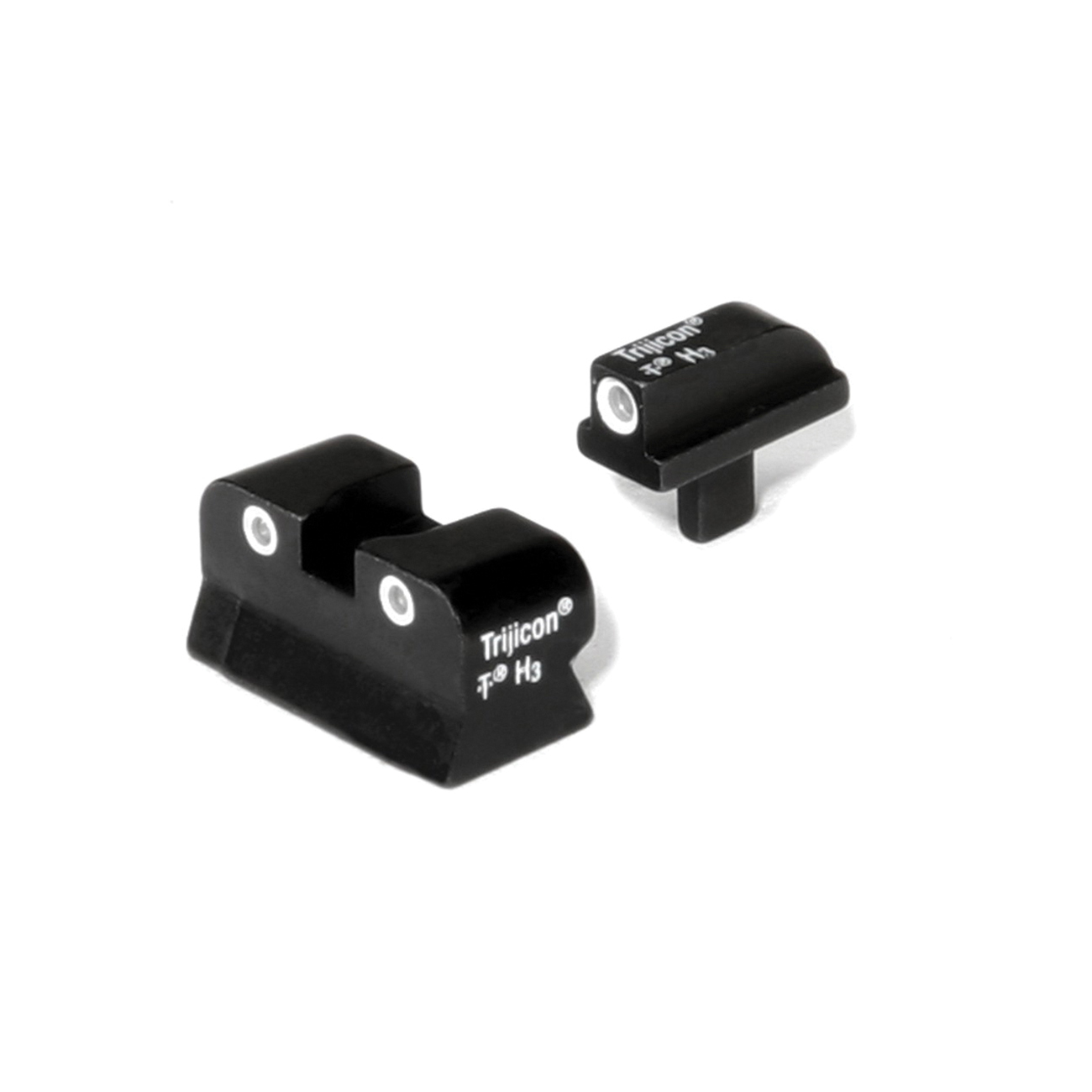 Trijicon Bright & Tough Front/Rear 3-Dot Night Sight Set for Colt Govt 1911 Pistols - 600145 - Trijicon