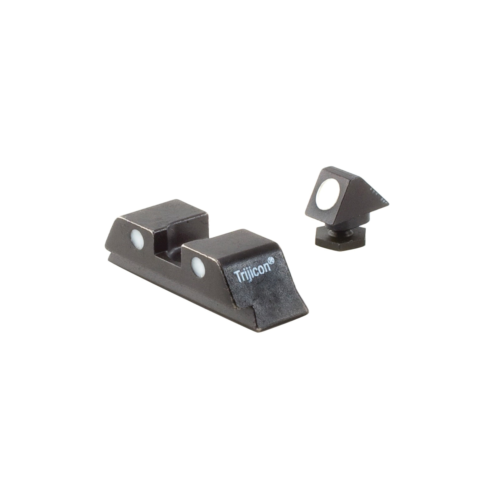 Trijicon Bright & Tough Front/Rear Steel Sight Set for Glock 17MOS and 19MOS Pistols - 600234 - Trijicon