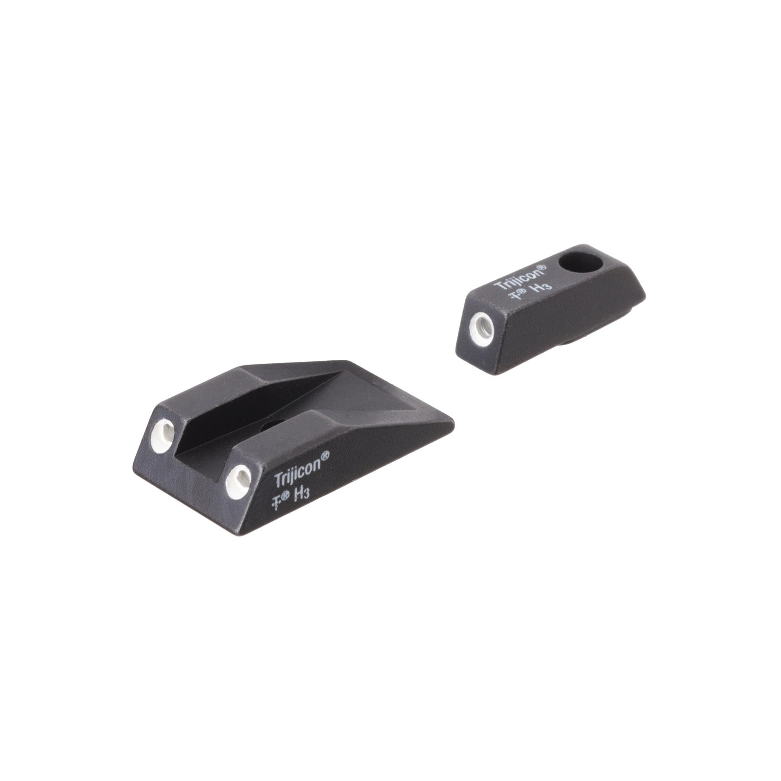 Trijicon Bright & Tough Front/Rear 3-Dot Night Sight Set for Taurus PT111 and PT132 Pistols - 600495 - Trijicon