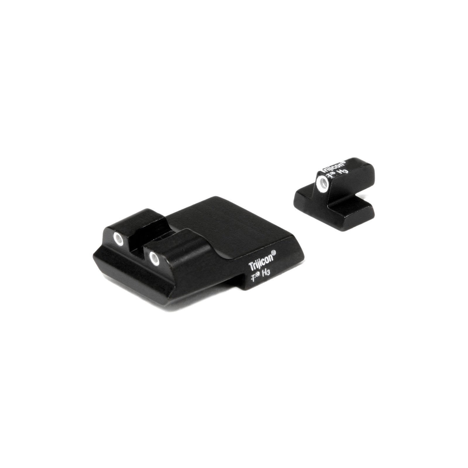 Trijicon Bright & Tough Front/Rear 3-Dot Night Sight Set for S&W 1911 Pistol - 600437 - Trijicon