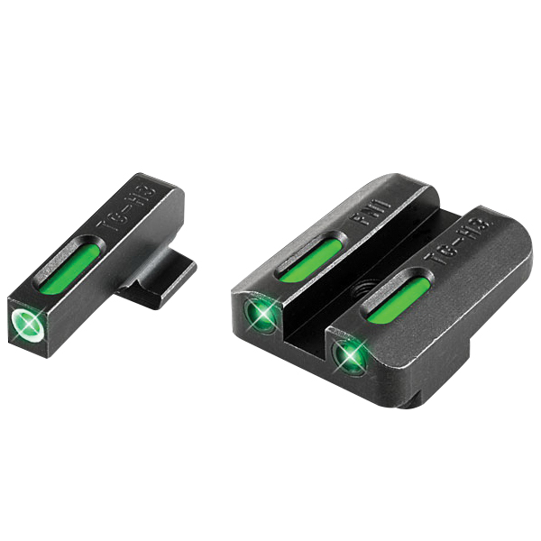 TruGlo Brite-Site TFX Front/Rear 3-Dot Day/Night Sight Set for FNH FNP-9 and FNX-9 Compact Handguns - TG13FN1A - Truglo