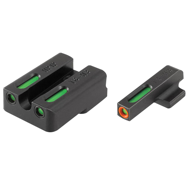 TruGlo Brite-Site TFX Pro Front/Rear Day/Night Sight Set for H&K VP9 and P30 Tactical Compact Handguns - TG13HP1PC - Truglo