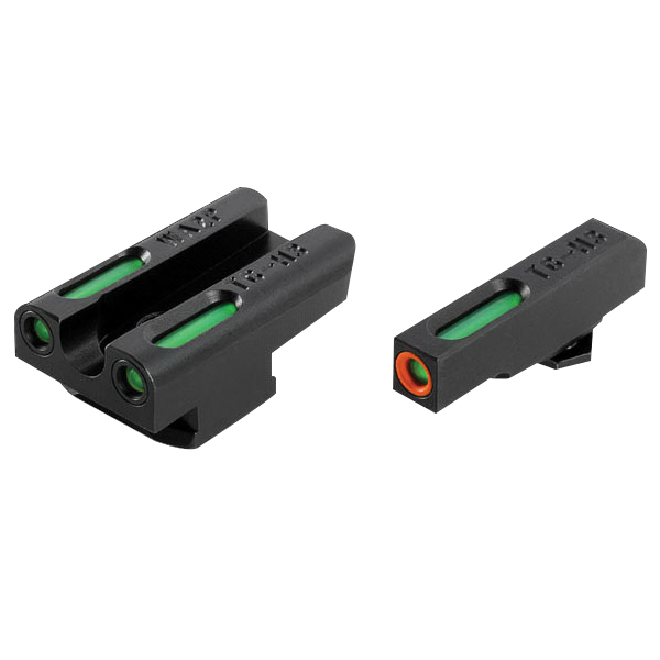 TruGlo Brite-Site TFX Pro Front/Rear Day/Night Sight Set for Walther PPS Pistol - TG13WA2PC - Truglo