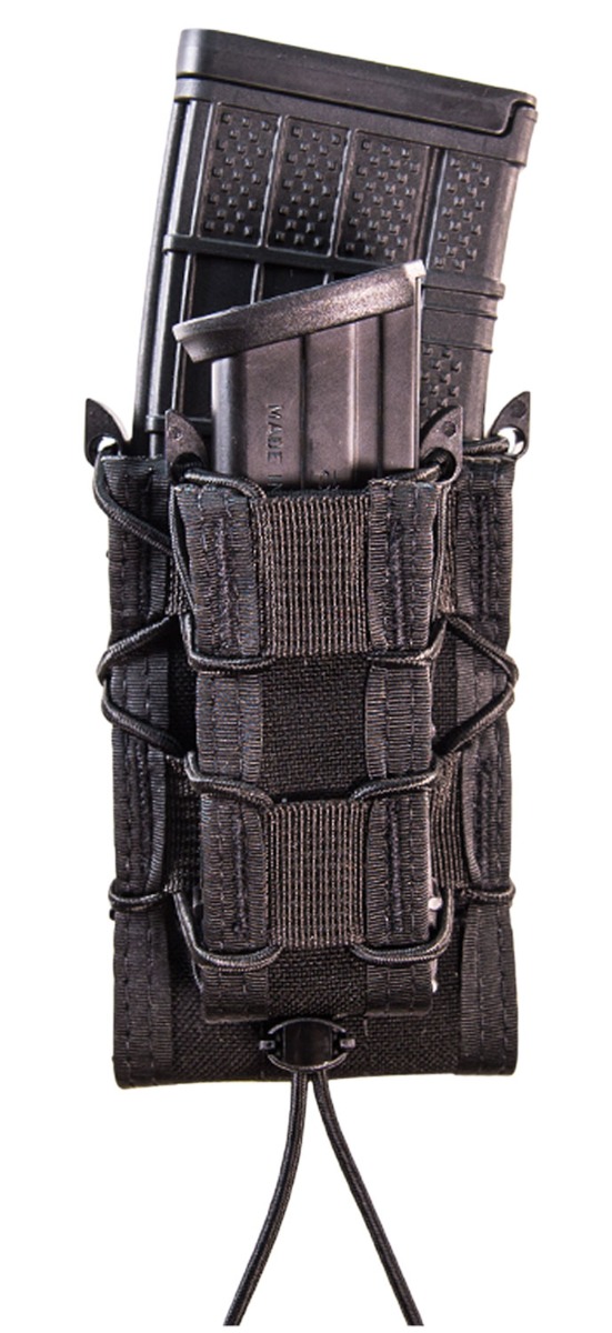 High Speed Gear TACO Double Decker Mag Pouch, Black Nylon - 11DD00BK - High Speed Gear Inc.