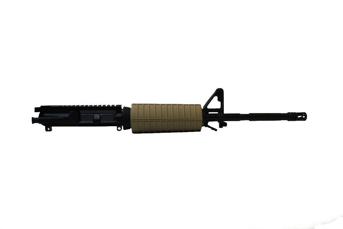 PSA 16" Carbine-Length M4 5.56 NATO 1/8 Phosphate Classic Upper w/ BCG and CH, Flat Dark Earth - Palmetto State Armory