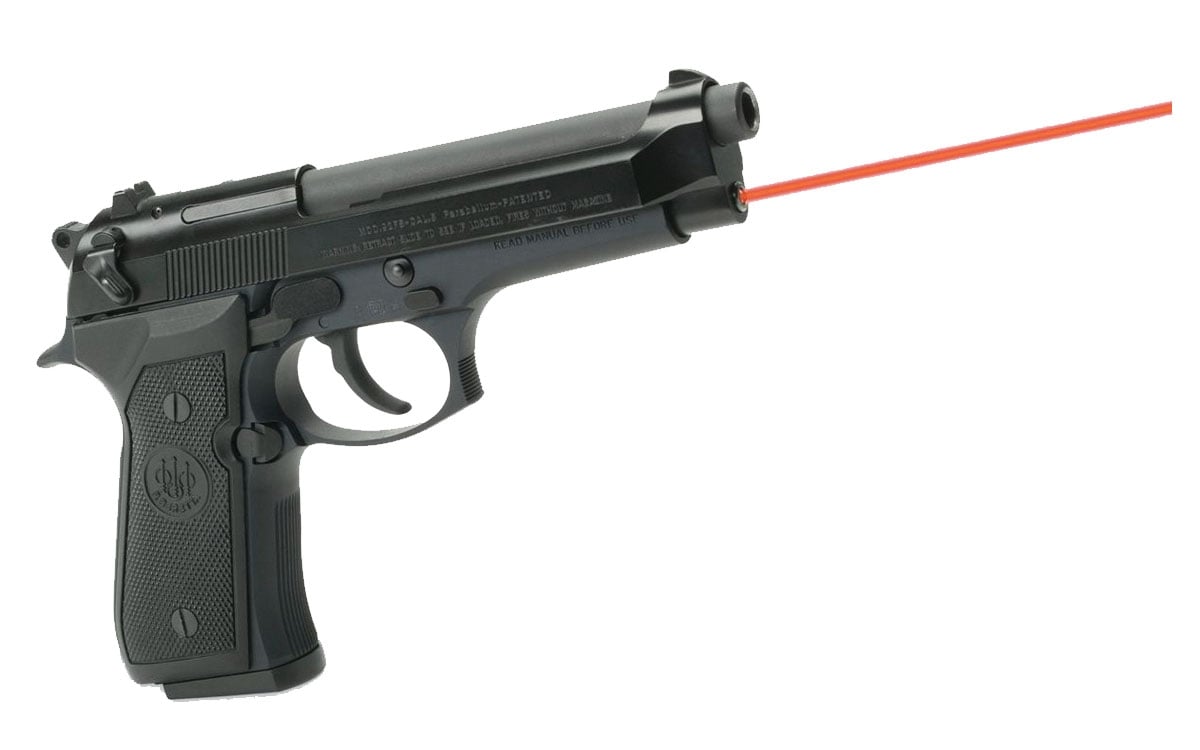 LaserMax Guide Rod Laser for Beretta 92, M9, Taurus PT92 Pistols, Black - LMS-1441