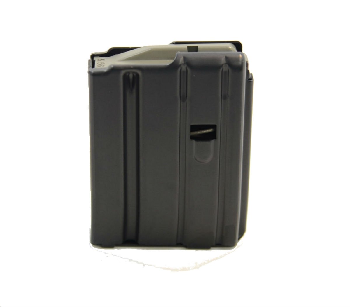 D&H AR-15 .223/5.56mm Magazine 10rd Capacity Aluminum Black Teflon - 10-AL-BT-MP-RT - D&H Ind