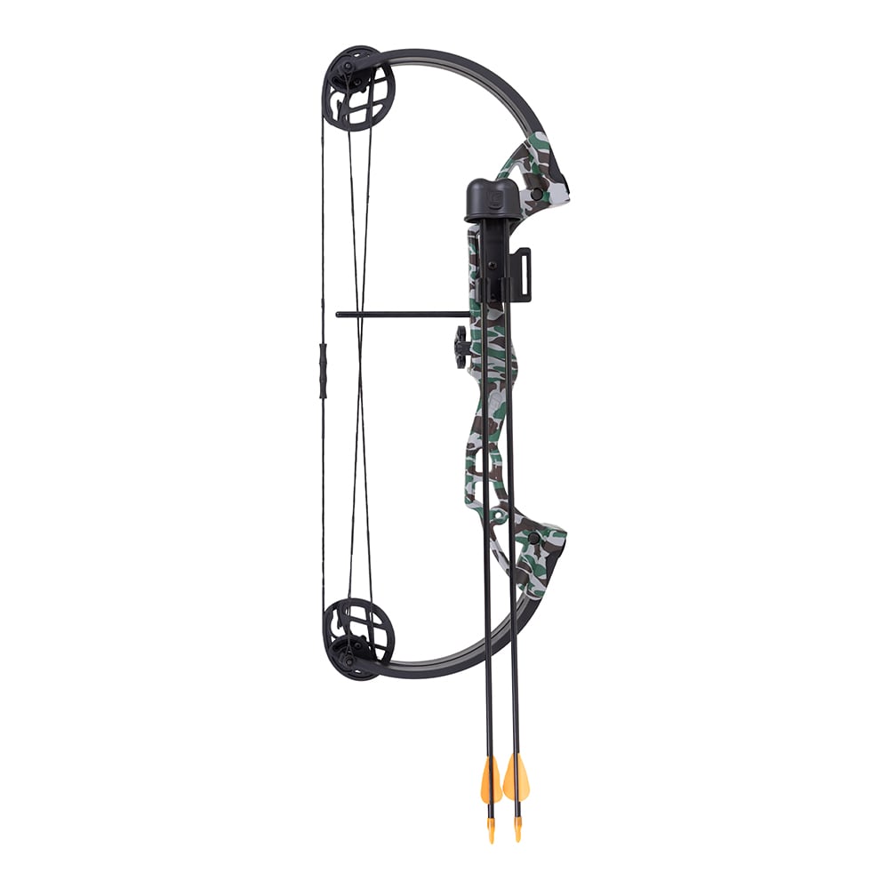 Bear Archery Warrior 29LB RH Youth Compound Bow, Warrior Camo - Bear/Trophy Ridge/Cajun