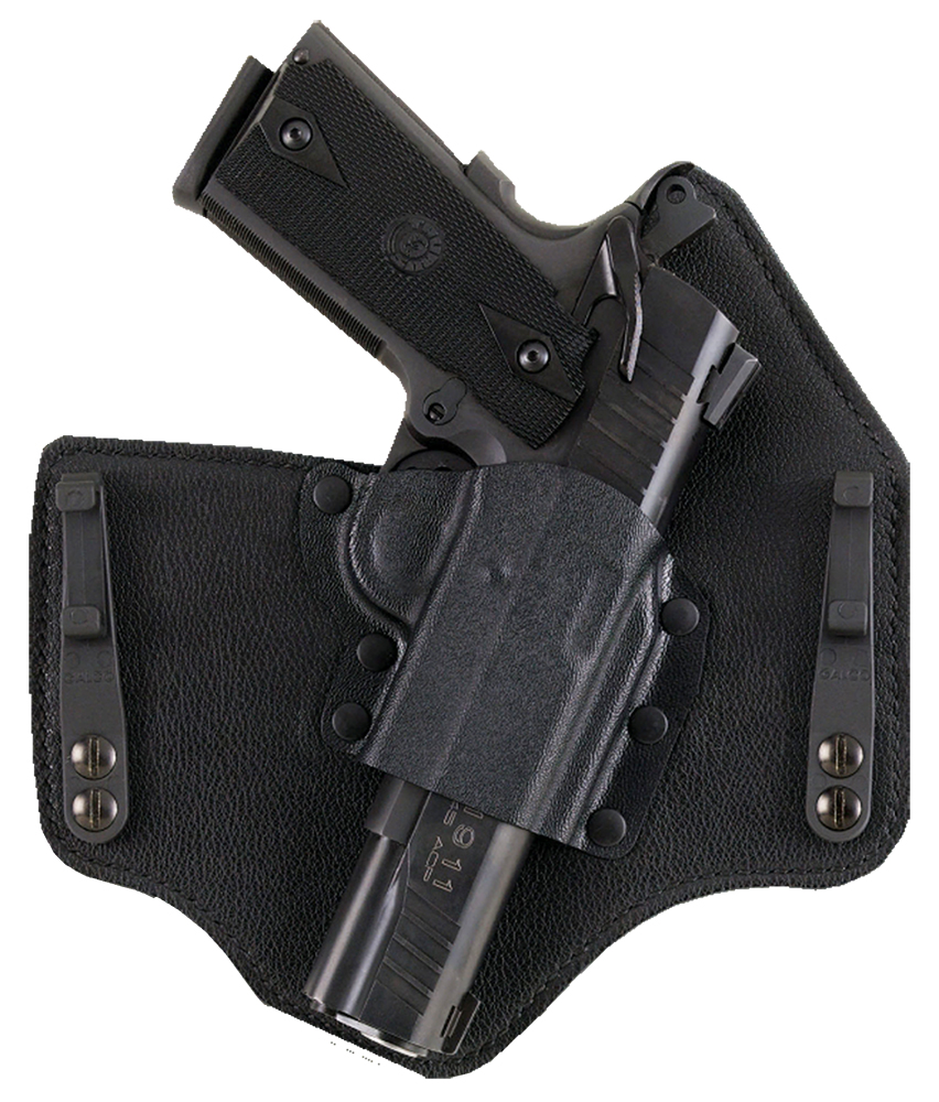 Galco KingTuk Deluxe IWB Holster RH, Black Kydex/Leather, Glock 42 - KT600B
