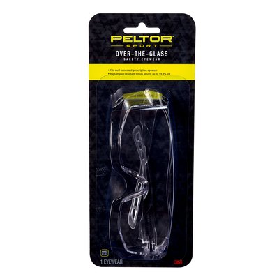 Peltor Sport Over The Glass Safety Eyewear - 47030 - Peltor