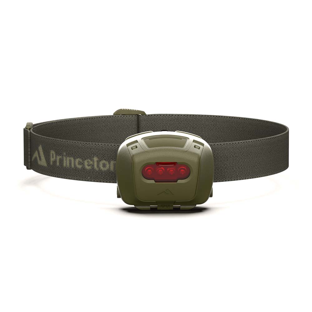 Princeton Tec Quad Tactical Headlamp, Olive Drab - QUAD-TAC-OD