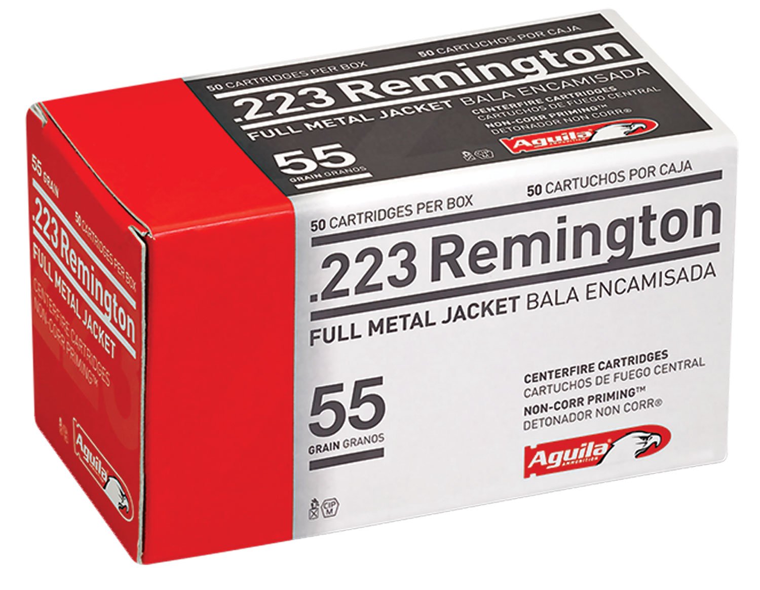 Aguila Target & Range 223 Rem 55gr FMJ 50rds - 1E223110 - Aguila