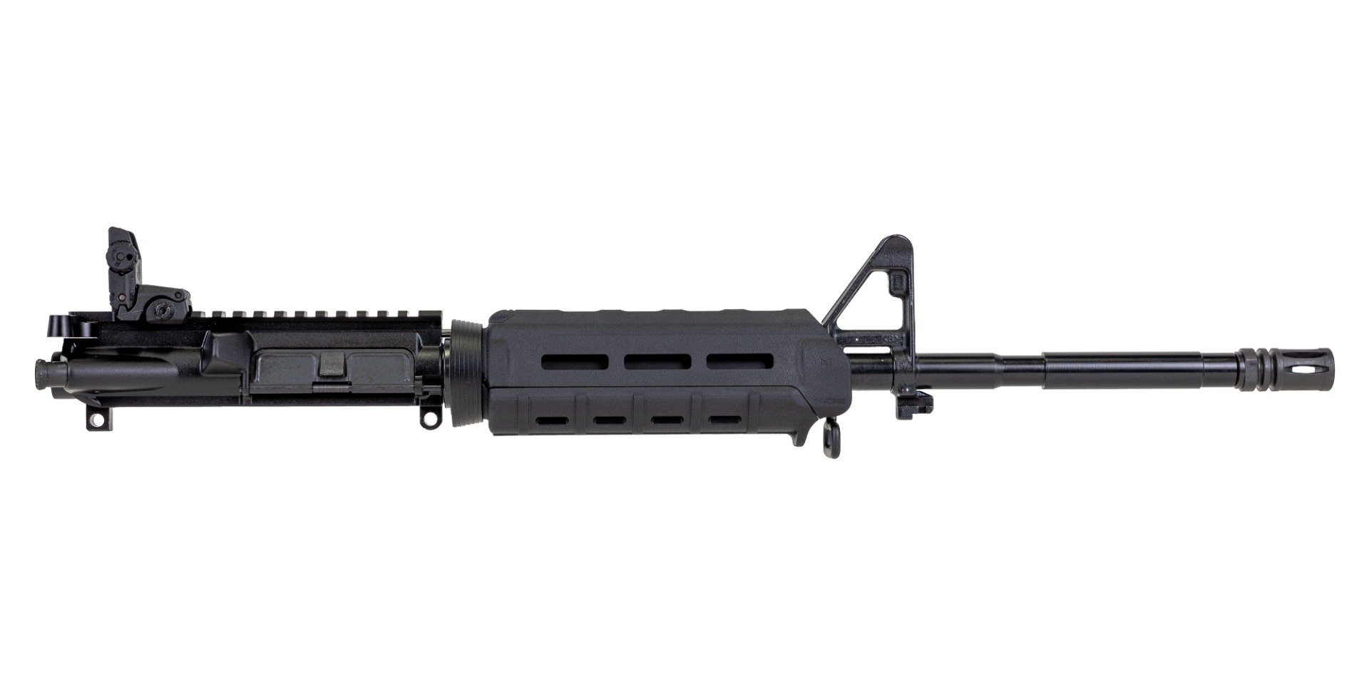 PSA AR-15 Upper 5.56 16" Carbine-Lgth 1:7 M4 Nitride MOE w/ Rear MBUS, BCG, & CH - Palmetto State Armory