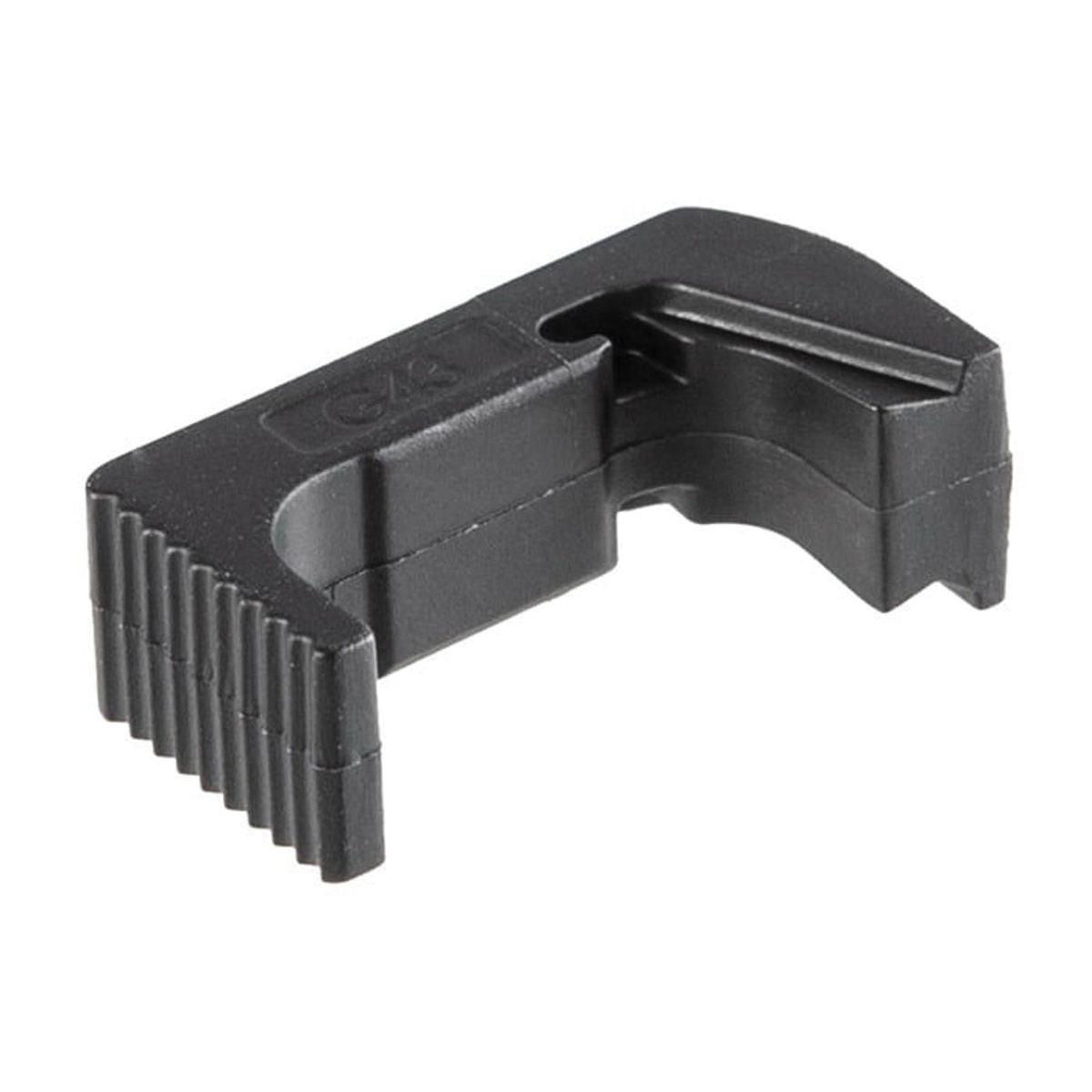Brownells Standard Magazine Catch Fits Glock G43, Black