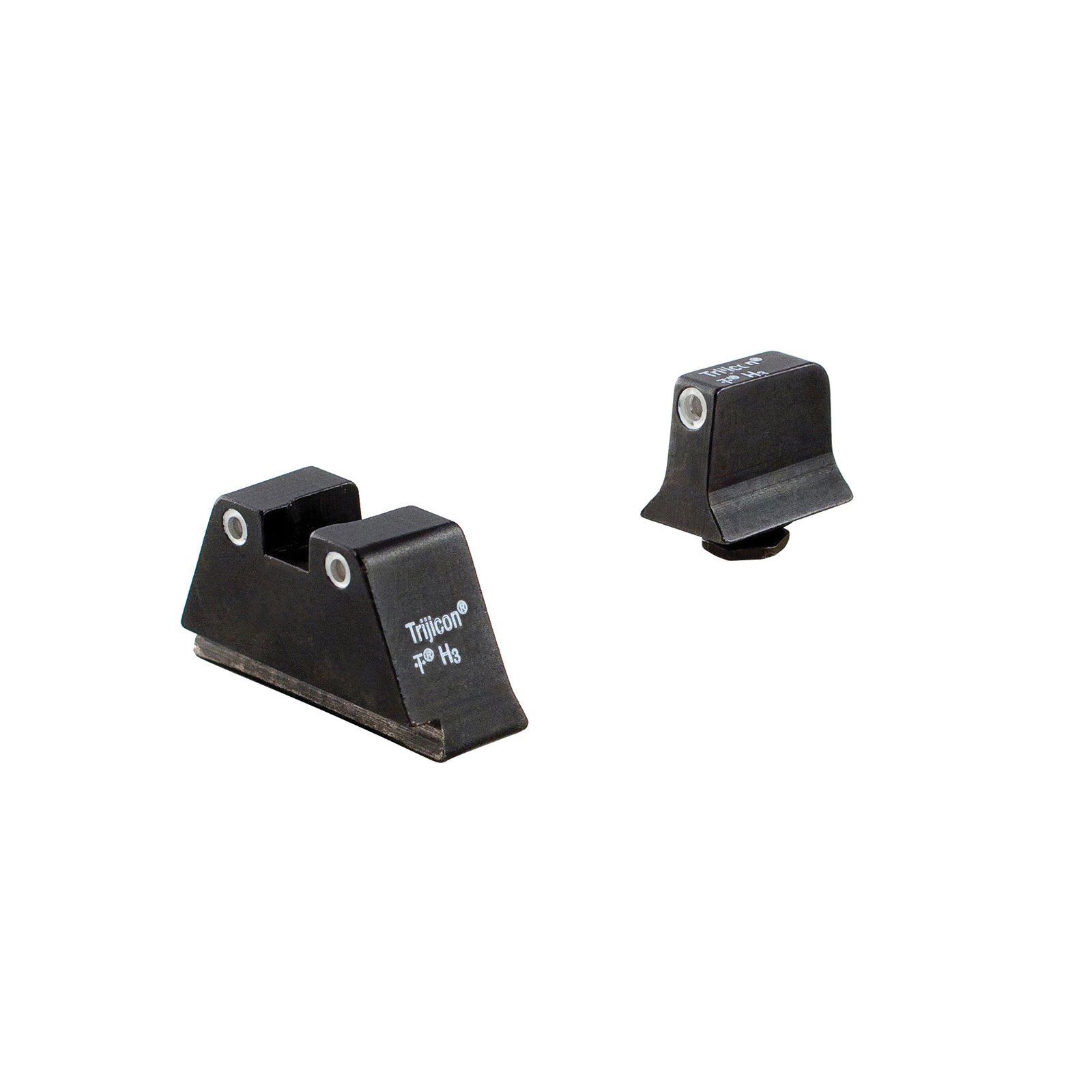 Trijicon Bright & Tough Front/Rear Suppressor Night Sight Set for Glock 20/21/29 Pistols - 600689 - Trijicon