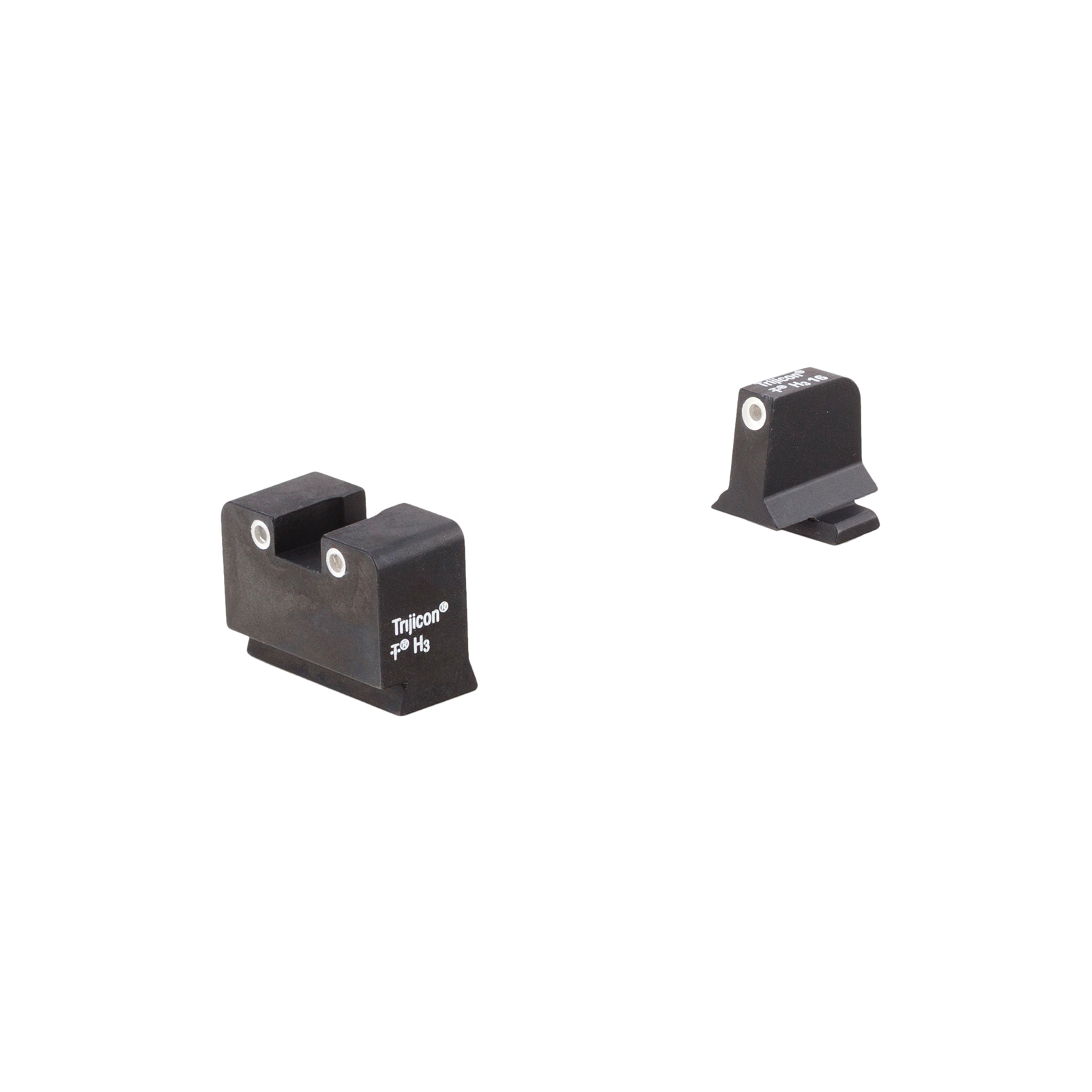 Trijicon Bright & Tough Suppressor Front/Rear Night Sight Set for Springfield Armory XD and XD(M) Pistols - 600921 - Trijicon