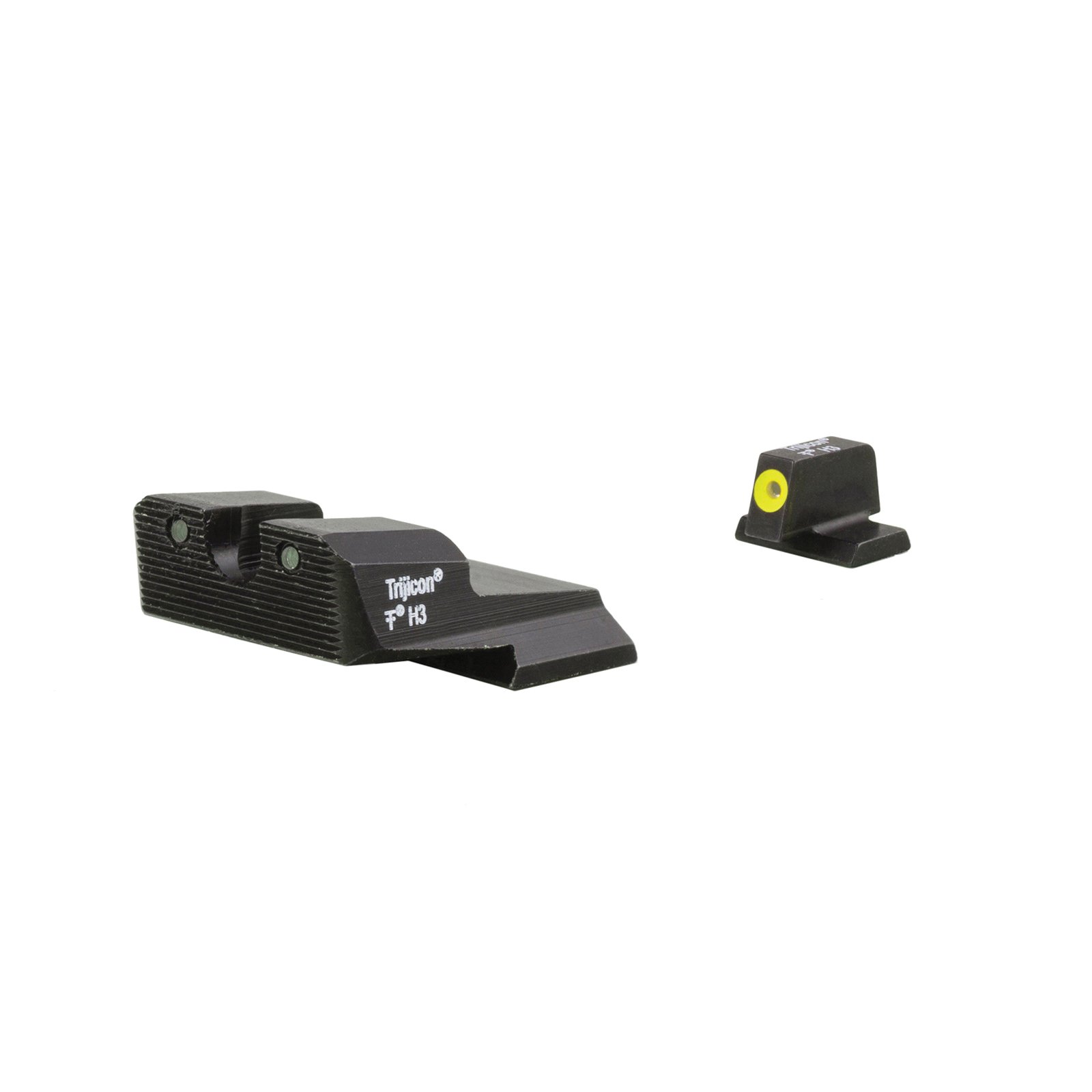Trijicon HD XR Front/Rear Night Sight Set for S&W Shield 40 and 45 ACP Pistols - 600855 - Trijicon
