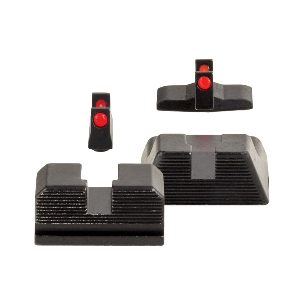 Trijicon Non-Illuminated Front/Rear Sight Set for 1911 Novak Low Mount Dovetail Cut Pistol - 601038 - Trijicon