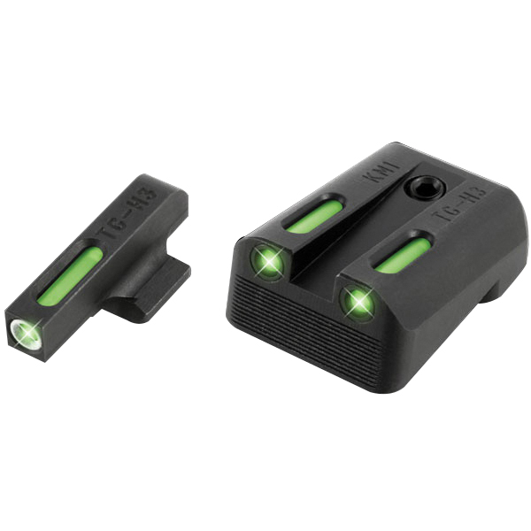 TruGlo Brite-Site TFX Front/Rear 3-Dot Day/Night Sight Set for Kimber 1911 Pistol - TG13KM1A - Truglo