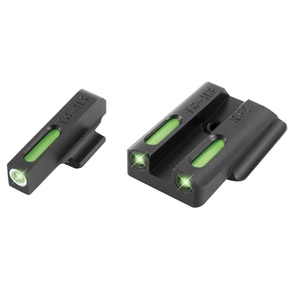 TruGlo Brite-Site TFX Front/Rear 3-Dot Day/Night Sight Set for Ruger LC9/LC9S/LC380 Pistols - TG13RS2A - Truglo