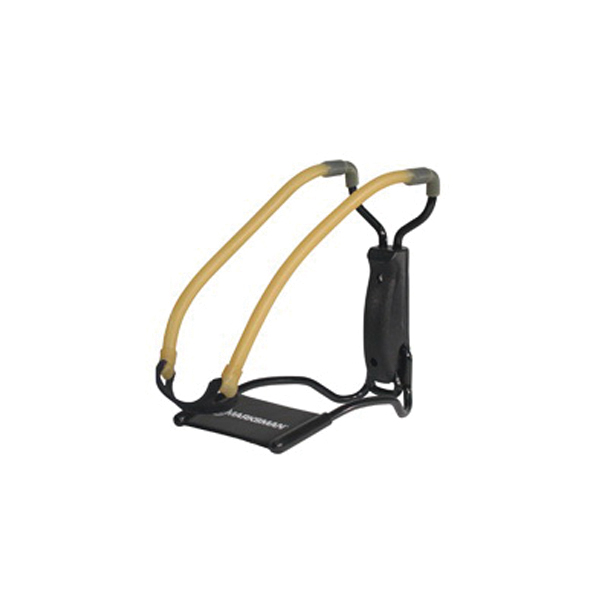 Marksman Adjustable Folding Slingshot, Black/Yellow - 3040 - Marksman