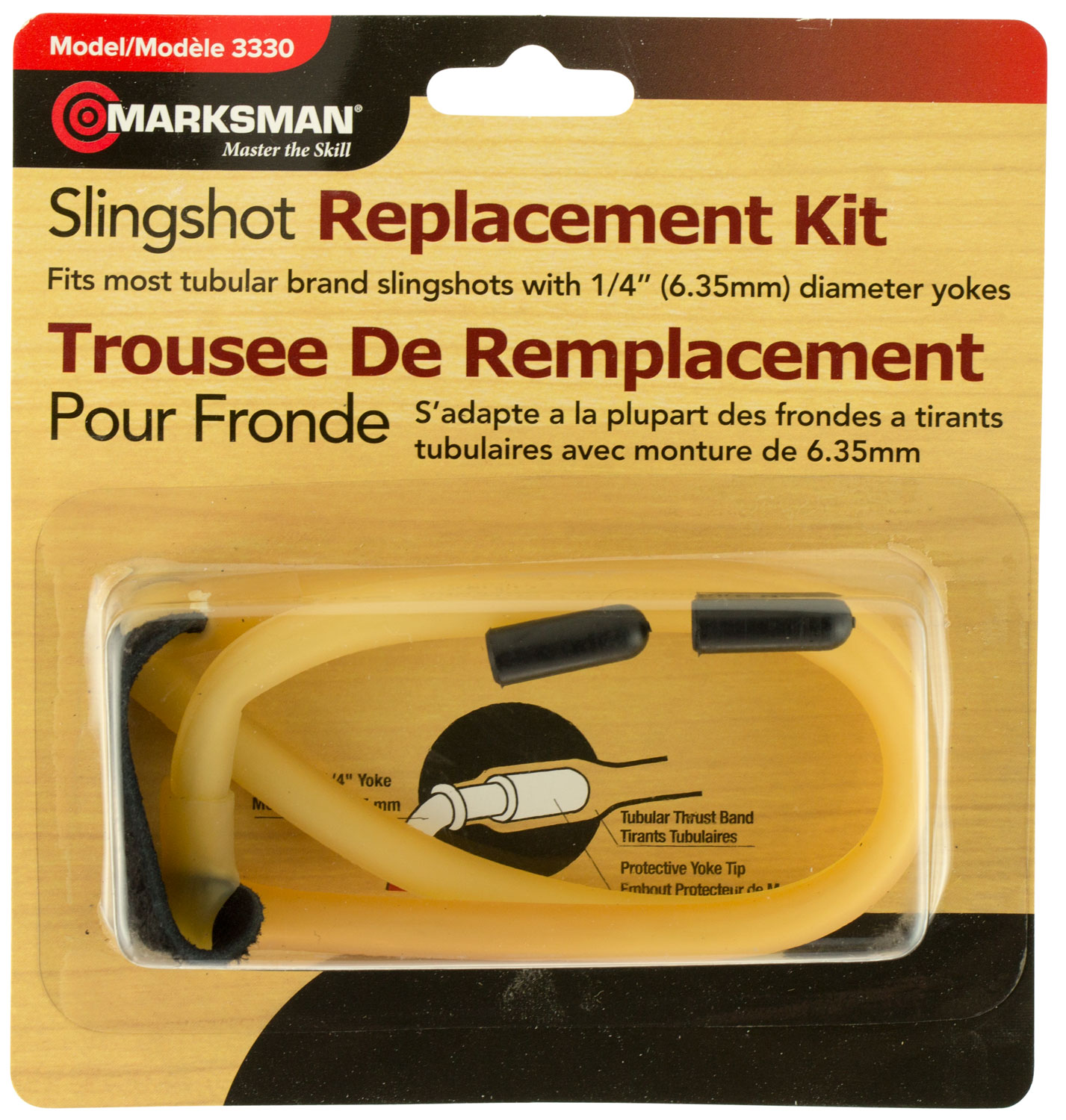 Marksman Replacement Band Kit, Black/Tan - 3330 - Marksman